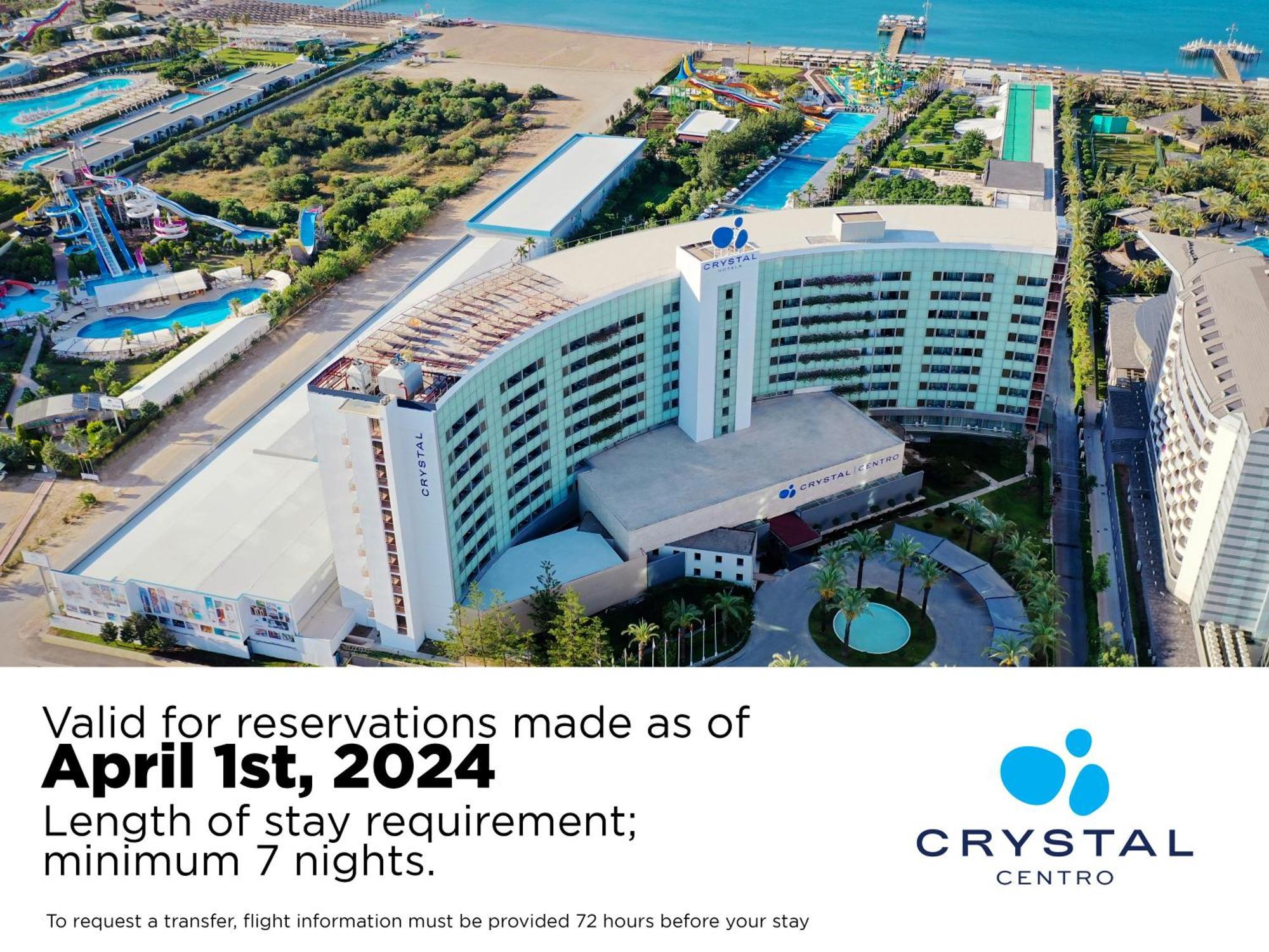 Crystal Centro Resort - Ultimate All Inclusive 安塔利亚 外观 照片